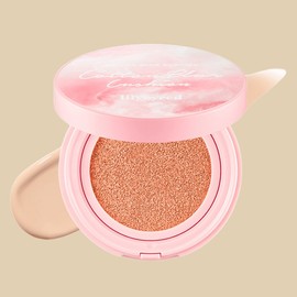 Anjumain Lilybyred Cotton Blur Cushion Foundation 15g, No. 19 Pure Cotton, 1 piece / 릴리바이레드 코튼 블러 쿠션 파운데이션 15g, 19호 퓨어코튼, 1개
