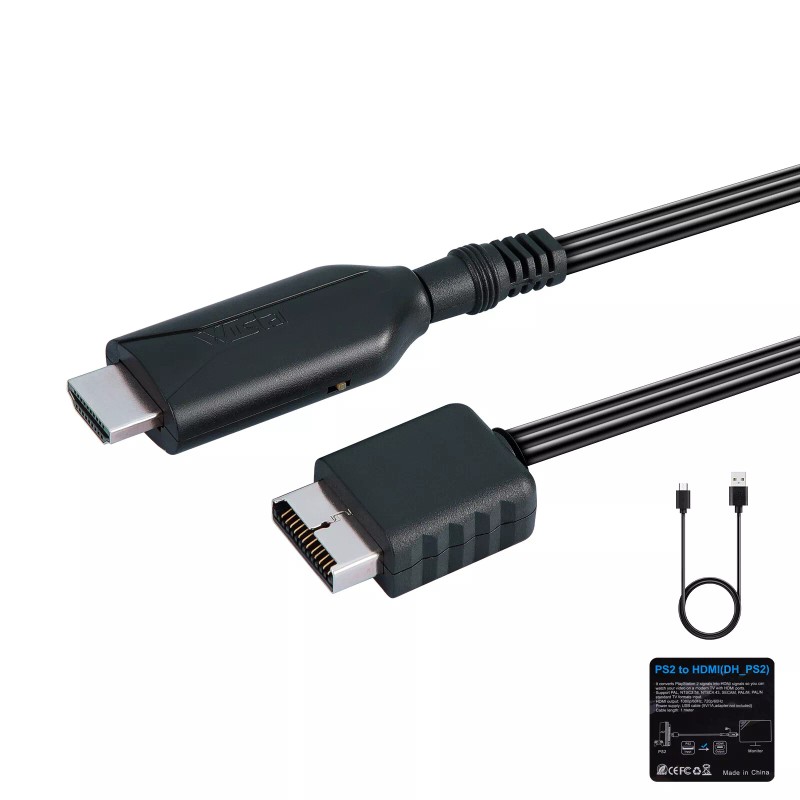 For Sony PS1 PS2 to HDMI Adapter Cable Game Console