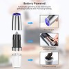 Gravity Electric Pepper and Salt Grinder Set - Adjustable Coarseness