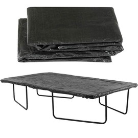 Upper Bounce Machrus Trampoline Weather Cover - 7.5FT 8FT 10FT 11FT 12FT 13FT 14FT 15FT 16FT 17FT 8X14FT 9X15FT 10X17FT -Weather-Resistant Trampoline Protective Cover