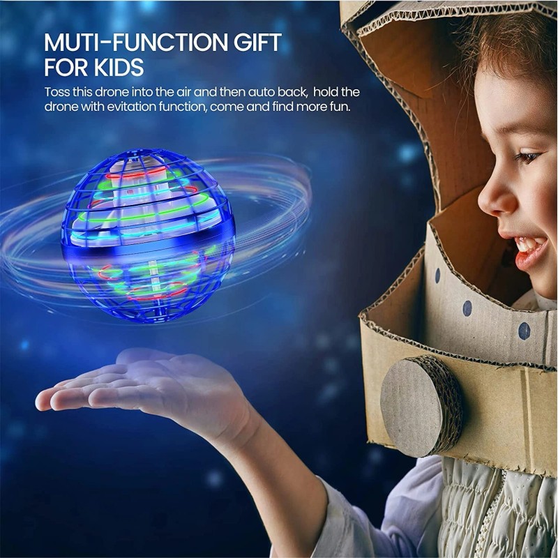 Flying Orb Ball Boomerang Fly Nebula Spinner Toys Soaring Hover