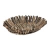 Creative Co-Op Coastal Driftwood Oval, Natural Decorative Tray