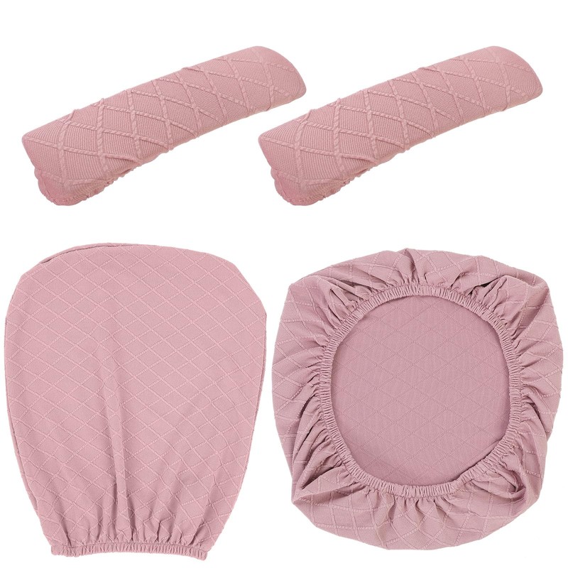 Tallew 4 Pcs Office Chair Covers Set Computer Universal Protective