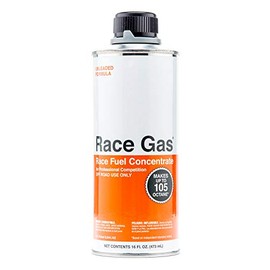 RaceGas 100016 Premium Race Fuel Concentrate Increases Gasoline Up to 105 Octan, 6 Pack