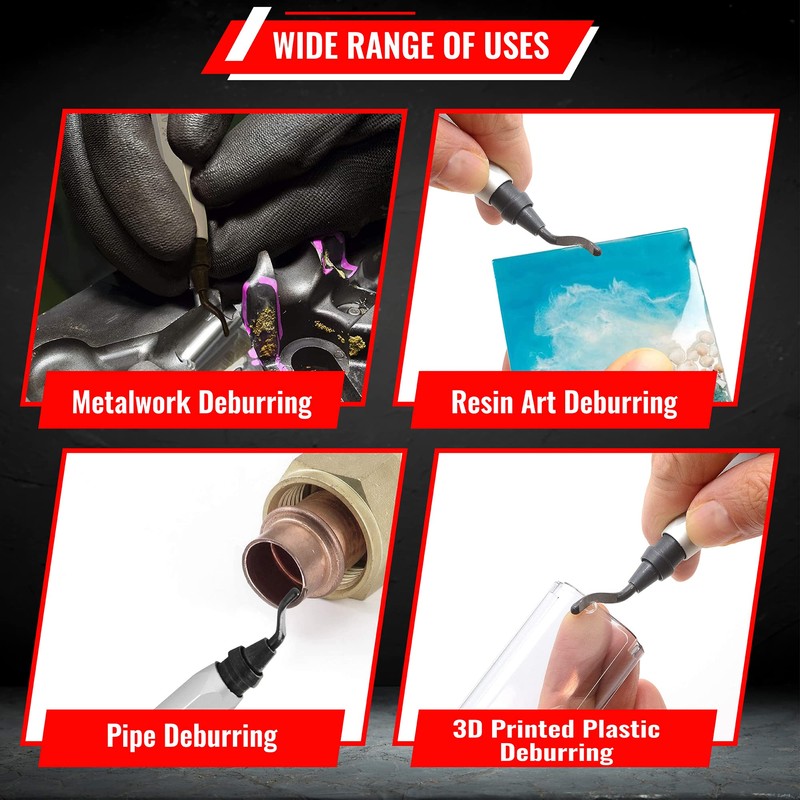 AFA Tooling - Deburring Tool with 16 High Speed Steel