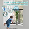 Window Safety Guards for Children Kids Toddler,Adjustable 32.91"-36.85" Wide Child