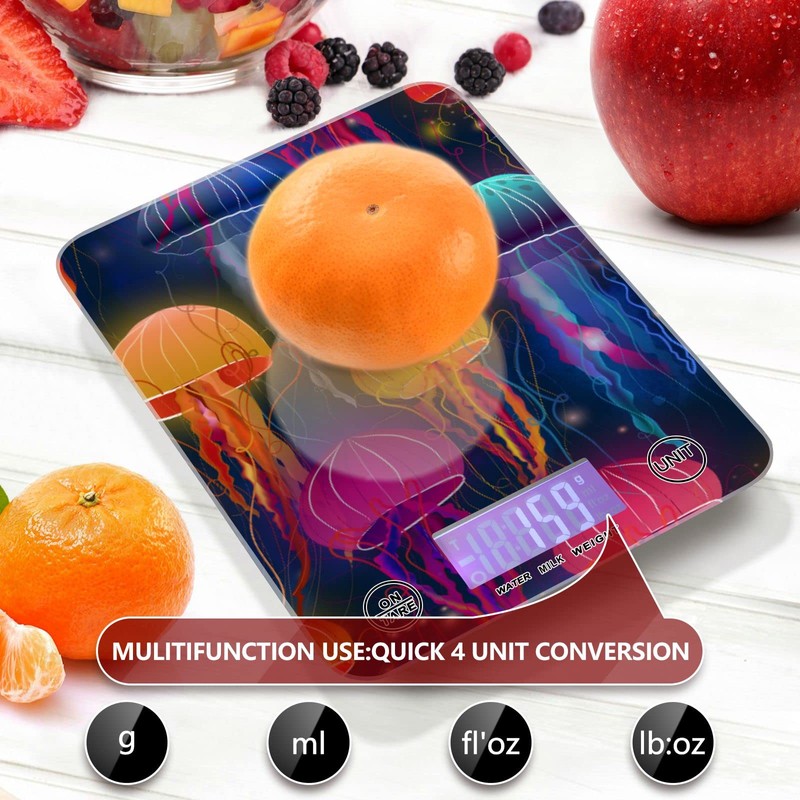 QwThum Food Scale Kitchen Digital Scale Food Ounces and Grams