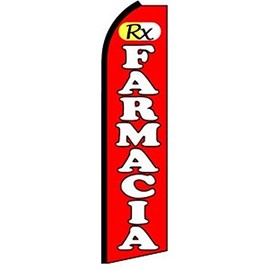 R and R Industries FARMACIA Flag (Mount and Poles are Not Included) (5)