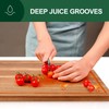 20" XL Extra Large Wooden Cutting Boards for Kitchen Charcuterie