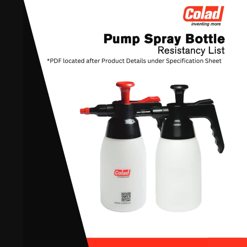 Colad Adjustable Multipurpose Hand Pump Spray 1000ml -for Car Detailing,