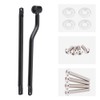 Saddlebag Brackets Universal, Motorcycle Saddlebag Support Bars Brackets Black Stainless