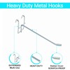 YYPTIEN Heavy Duty Wire Shelf Hooks 10-Pack - Adjustable Metal