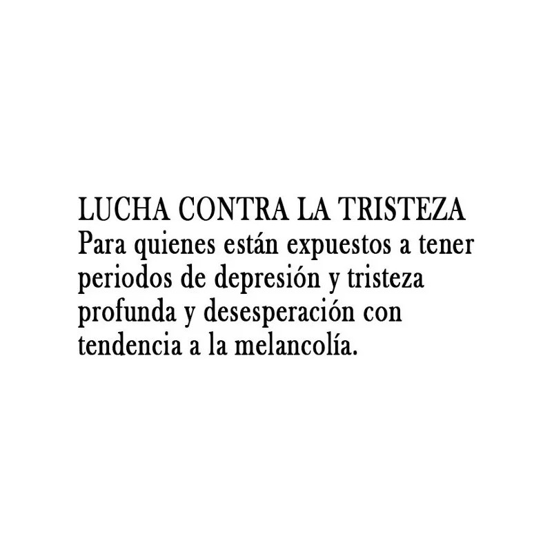 Blen Flores Bach Lucha Contra Tristeza Tintura Orgánica 30ml
