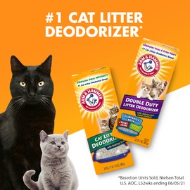 ARM & HAMMER Cat Litter Deodorizer Double Duty, 20 oz, 1 Pack