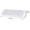 ZZJMCH 12 Pack Toilet Leveling Shims, Multi Purpose Plastic Shims
