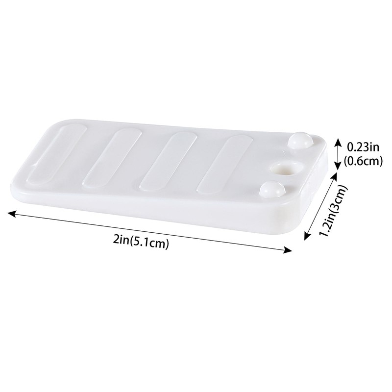 ZZJMCH 12 Pack Toilet Leveling Shims, Multi Purpose Plastic Shims
