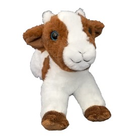 Plush Toy Wonderland Gert the Baby Goat Plush Toy 8-inch Stuffed Animal Soft Cuddly Gift for Kids