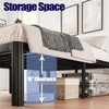 Hunlostten 18in Twin XL Heavy Duty Bed Frame No Box