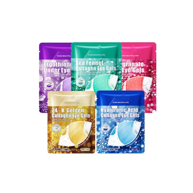 5PCS Collagen Eye Mask Set for Women