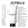 Zobel Micro Durham Cleanser gently cleanses and exfoliates to remove