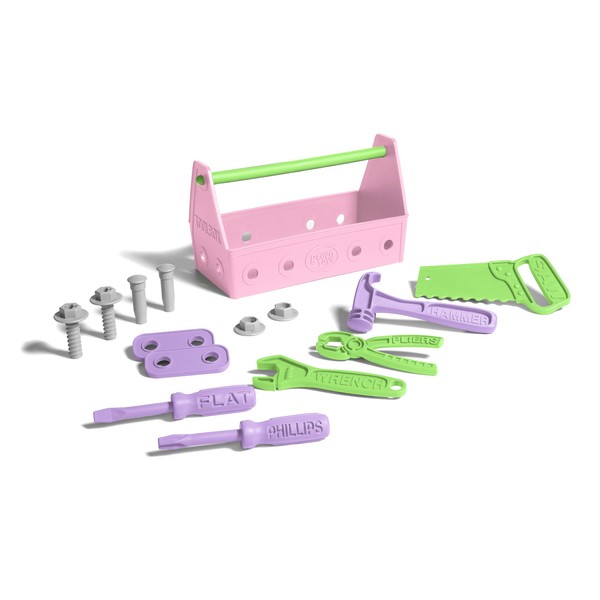 Green Toys Tool Set-Pink, Assorted