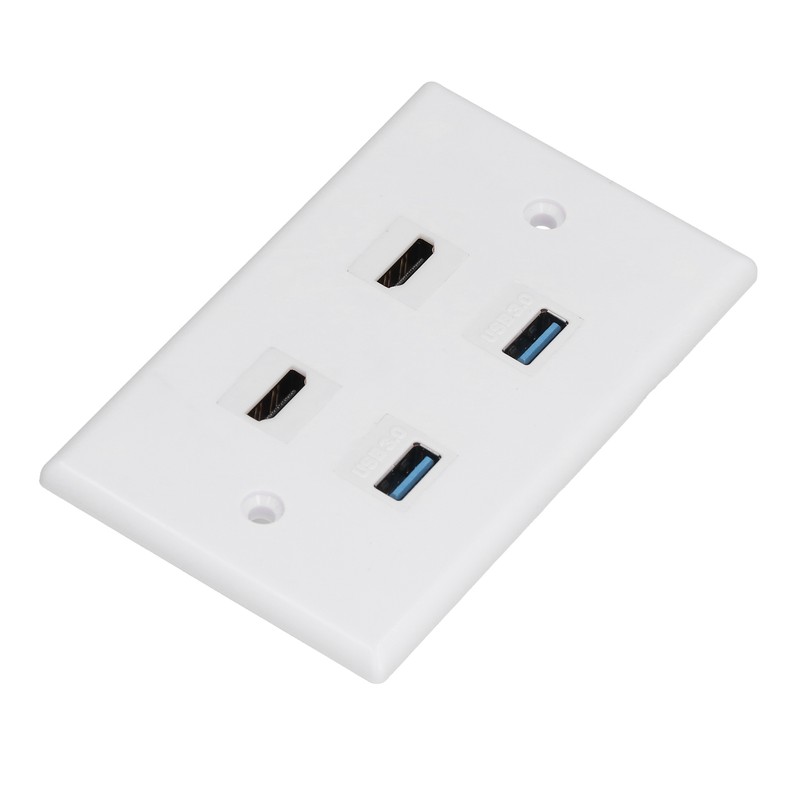 2 HD Multimedia Interface 2 USB3.0 Ports Panel Weld Free