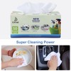 LIVOS 50 Pack Microfiber Cleaning Cloth in Box, Reusable Cleaning