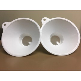 McKesson Calculi Strainer McKesson Mesh Screen Built-in Tab White Plastic Disposable 2pcs