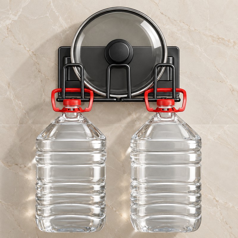 Wall Mounted Toothbrush Holder for Bathroom Organization – No-Drill Toothpaste