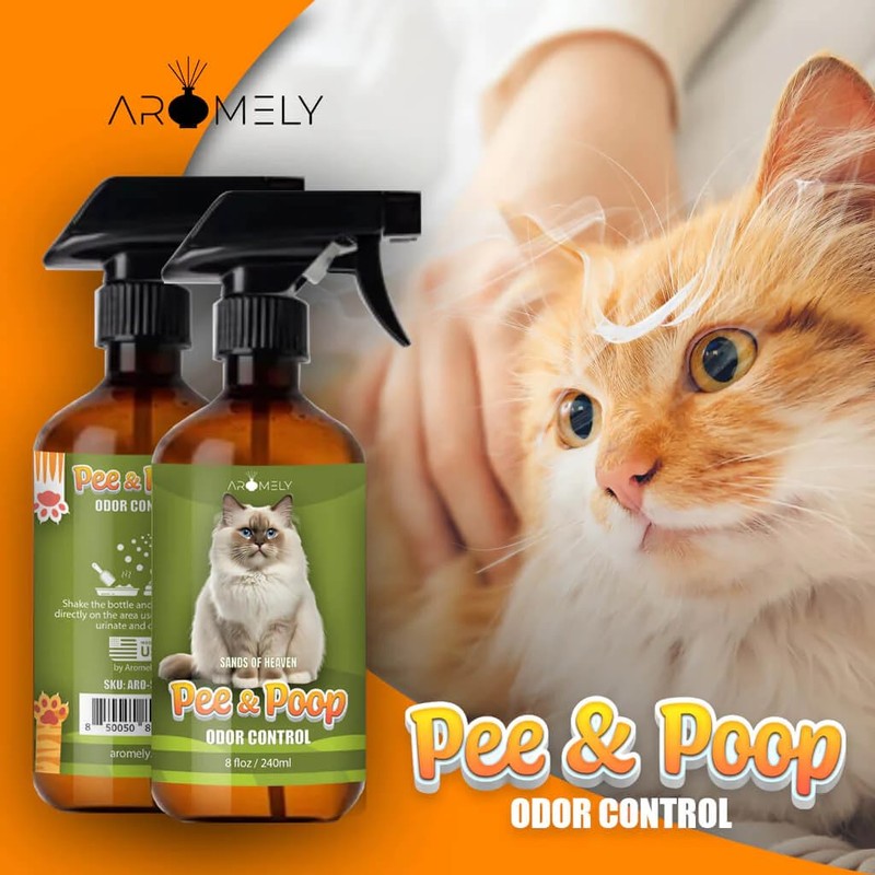 Pee & Poop Cat Deterrent Spray - Sands Heaven Advanced