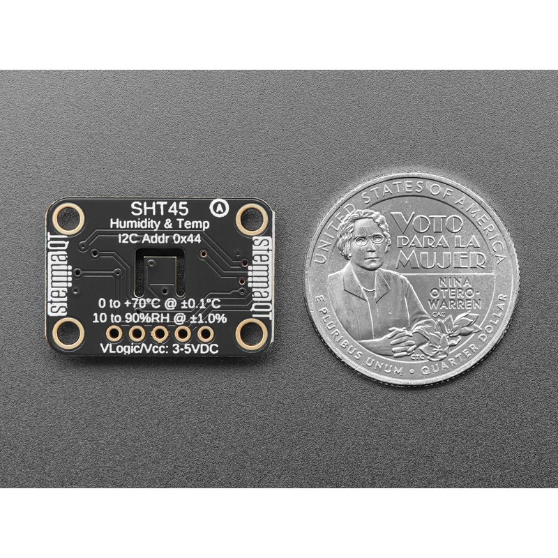 Adafruit Sensirion SHT45 Precision Temperature & Humidity Sensor, STEMMA QT/Qwiic,