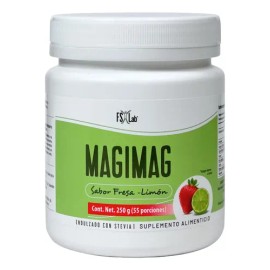 Magimag Citrato De Magnesio En Polvo Sabor FresaLimón  Magnesium Citrate Powder, Strawberry Lemon Flavor                                              