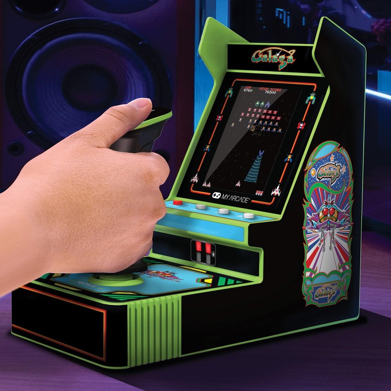 My Arcade Galaga Joystick Player : Galaga/Galaxian, 3.2" Full Color