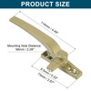 uxcell 2Pcs Casement Window Locking Handle, Zinc Alloy Locking Handle