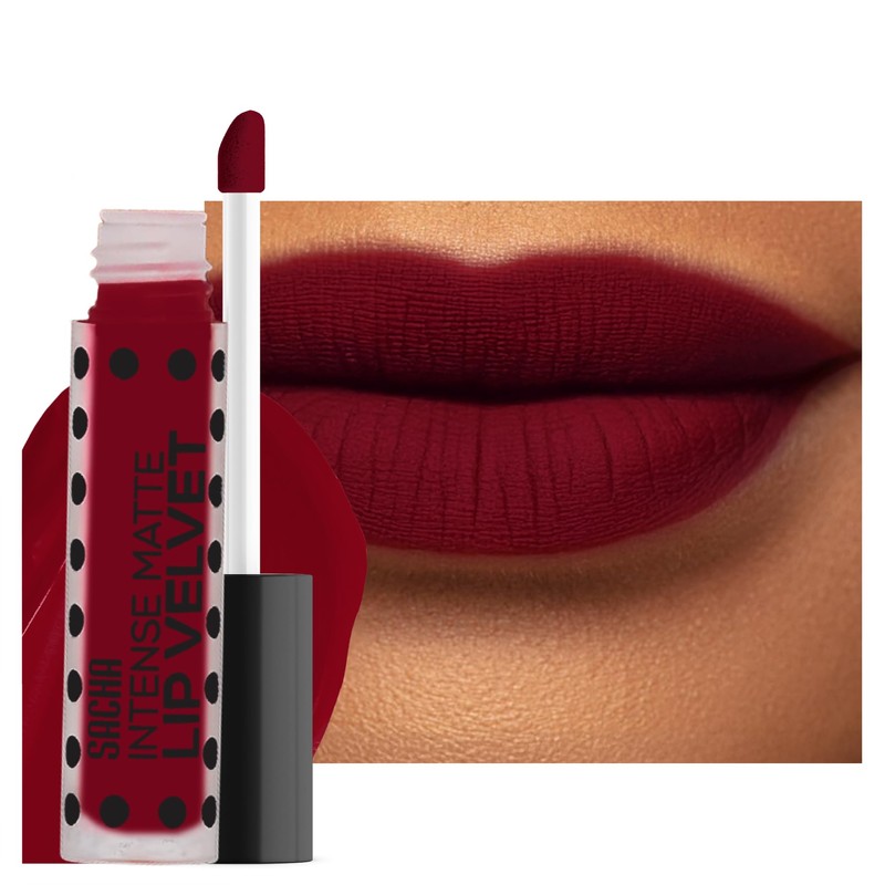 Sacha All Day Liquid Matte Lipstick Transfer Proof Intense Colors