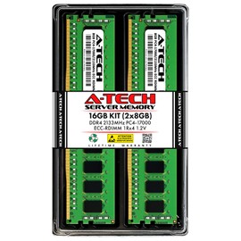 A-Tech 16GB Kit (2x8GB) Memory RAM for HP Z440 Workstation - DDR4 2133MHz PC4-17000 ECC Registered RDIMM 1Rx4 1.2V - Server