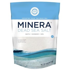 Minera Dead Sea Salt, 100% Pure & Certified 5lbs Bulk Bag-Fine Grain
