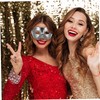 GRIRIW Gras Mask Masquerade Accessories for Women Men Party Masks
