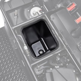 SAUTVS Underseat Storage Bin for Mule, Under Seat Storage Box for Kawasaki Mule SX 4x4 XC SE 610 4x4 2005-2024 Accessories (Replace #99999-0054)