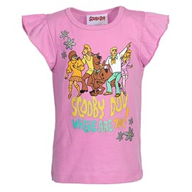 Scooby-Doo! Where are You Toddler Girls T-Shirt Bright Purple 5T