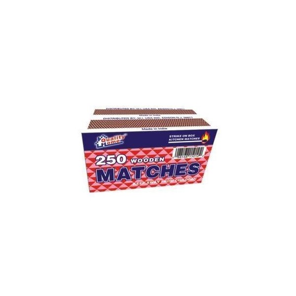 Quality Home 250 Wooden Matches