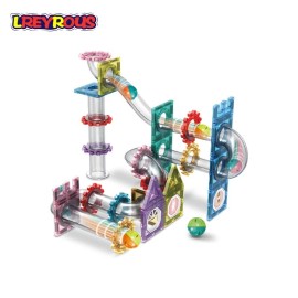 New STEM 3D Magnetic Magnet Building Blocks Tiles Set Toys For Kids 42PCS Set 3+