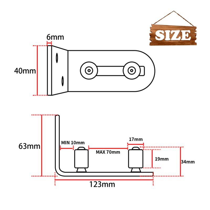Barn Door Floor Guide Stainless Steel Sliding Door Guides Floor