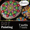 Aladine Dot Painting Set - 7 Tools & 9 Attachments