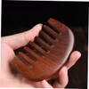 Healeved Natural Wooden Wide Tooth Comb for Scalp Massage Skin