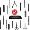 18 in 1 Professional Manicure Set Nail Clippers Pedicure Kit,