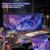CZYY DM Screen 4-Panel Cardboard Game Master Screen with Erasable