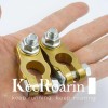 Keeroarin 1 Pair Battery Terminal Connector, Heavy Duty Cable End