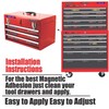 Ultimate Magnetic Toolbox Label organizer set for tool chest, boxes,