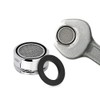 PARENCE. - Set of 2 Chrome Stainless Steel Faucet Aerators